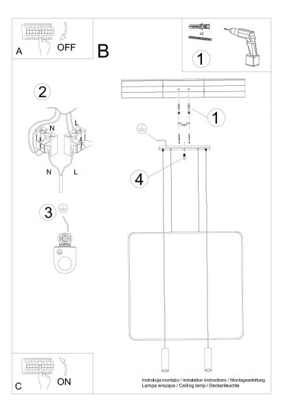 Riippuvalaisin RANA 2 musta