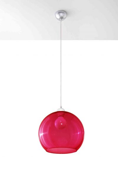 Riippuvalaisin BALL punainen