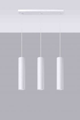 Riippuvalaisin LAGOS 3L valkoinen