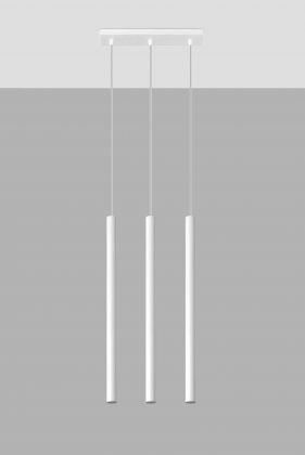 Riippuvalaisin PASTELO 3 valkoinen