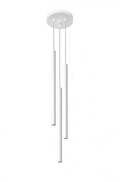 Riippuvalaisin PASTELO 3P valkoinen