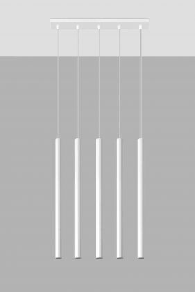 Riippuvalaisin PASTELO 5 valkoinen