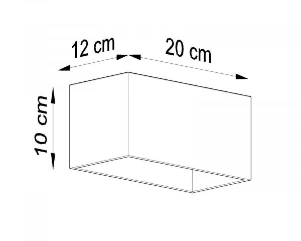 Seinävalaisin QUAD MAXI valkoinen