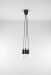 Riippuvalaisin DIEGO 3 musta