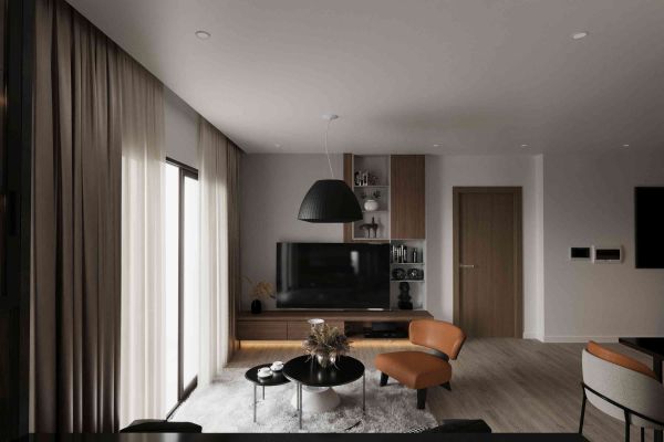 Kattokruunu BELLA 60 musta