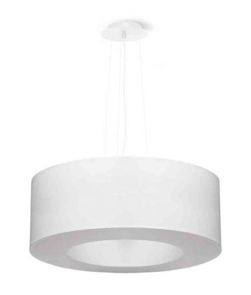 Kattokruunu SATURNO 50 valkoinen