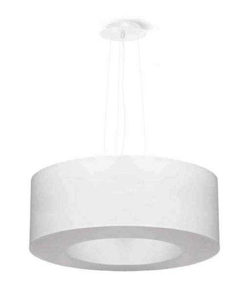 Kattokruunu SATURNO 50 valkoinen