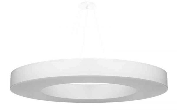 Kattokruunu SATURNO SLIM 90 valkoinen