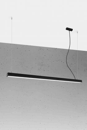 Riippuvalaisin PINNE 150 musta