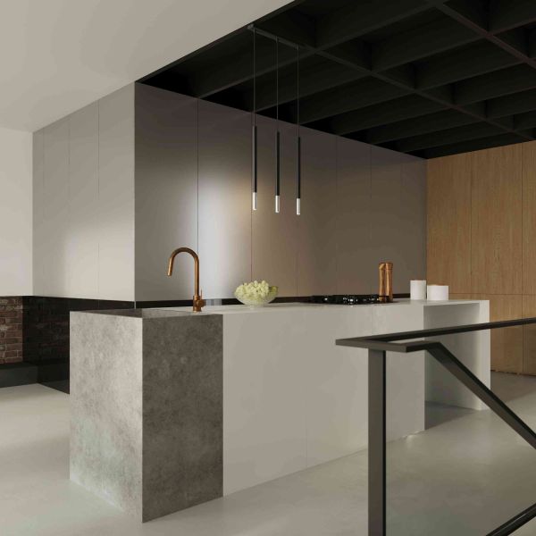 Riippuvalaisin MOZAICA 3L musta/kromi