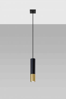 Riippuvalaisin LOOPEZ 1 musta/kulta