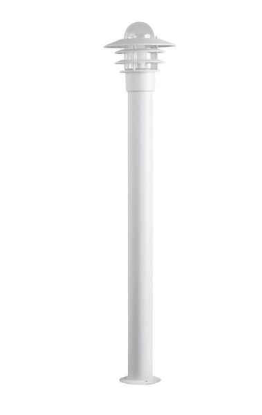 Pollarivalaisin Airam Käpylä Bollard valkoinen