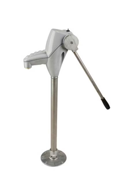 Käsipumppusetti Nira 67 harmaa 2x1,0 m putkimoduli ja sylinteri