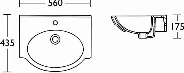 PESUALLAS IDO PLUS 560X435X175 MM 11131-01