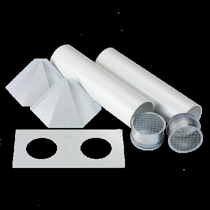 Asennuspaketti Pax läpivientisarja+2 äänenvaimenninta