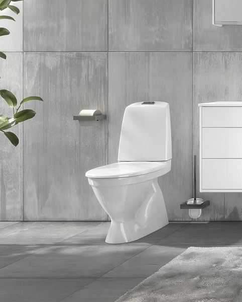 WC-istuin GBG Nautic 1500 piilo S-lukko, 2-H, Hygienic Flush,kanneton