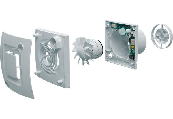 Puhallin Thermex Silent One, musta