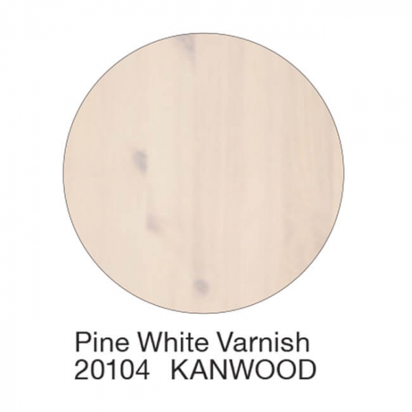 Wc-seat cover Kanwood, pine, white
