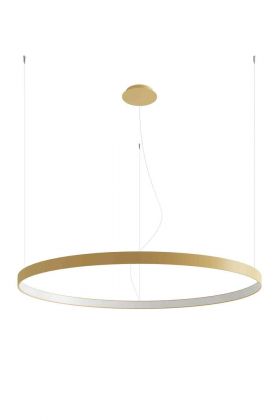 Kattokruunu RIO 110 kultainen LED 4000K