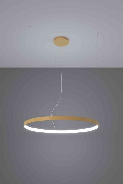 Kattokruunu RIO 110 kultainen LED 4000K