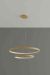 Kattokruunu RIO 2 55/78 kultainen LED 4000K