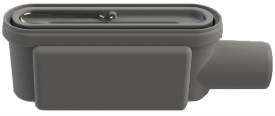 LATTIAKAIVO KULMA VESILUKOLLA UNIDRAIN 2415 50 VAAKA MATALA