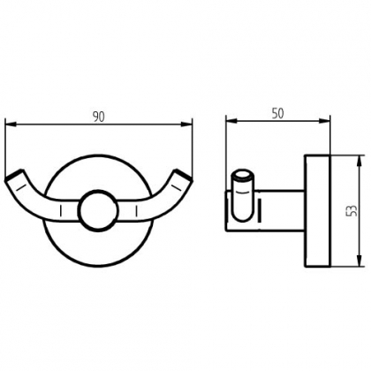 Haceka double hook KOSMOS  