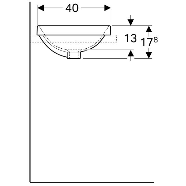 Seinä-WC Gustavsberg Hygienic Flush 5G84 SC+QR istuinkannella