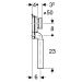 Drain pipe for urinal GEBERIT 152.951.11.1 50mm