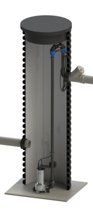 Pumppukaivo Uponor Clean 2.3M