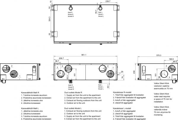 LTO-LAITE VALLOX TSK MULTI 50 MV LA11