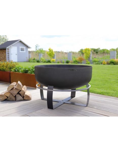 Garden Fire Bowl SET- VIKING XXL 80 cm Grill Plate and Grill Grate