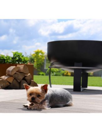 Garden Fire Bowl SET- VIKING XXL 80 cm Grill Plate and Grill Grate