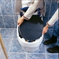 Water-less Toilet Separett Villa 9000