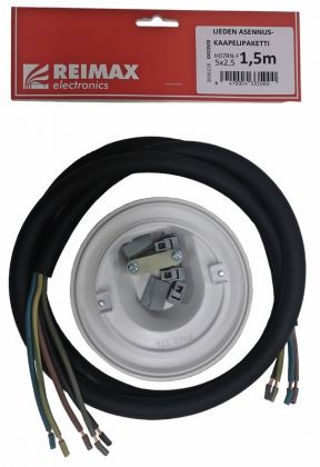 ASENNUSPAKK LIESI REIMAX H05RN-F 5G2,5S 1,5m+KANSI+LIIT