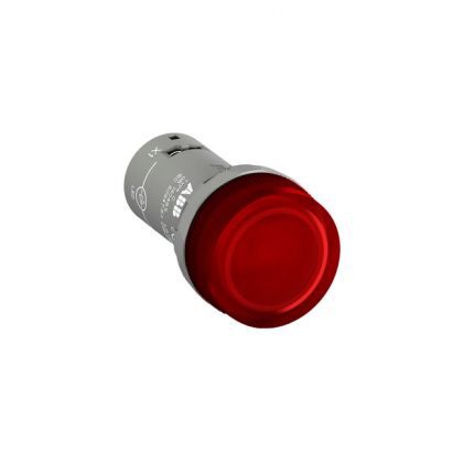 MERKKIVALOKALUSTE LED ABB PUNAINEN, 230V AC