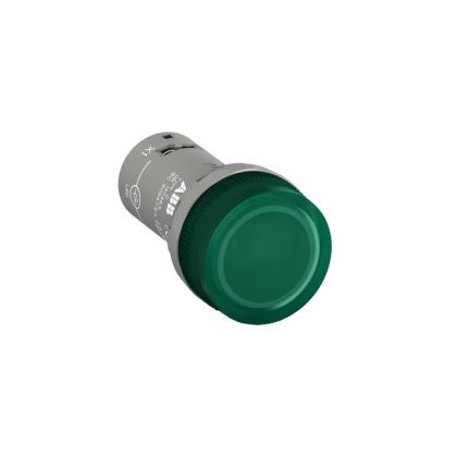 MERKKIVALOKALUSTE LED ABB VIHREÄ, 230V AC