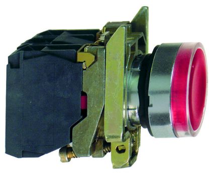 TASOVALOPAINIKE HARMONY XB4BW34B5 LED 24V PUNAIN NO+NC