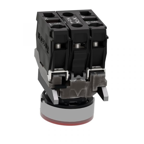 TASOVALOPAINIKE HARMONY XB4BW34B5 LED 24V PUNAIN NO+NC