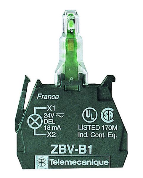 MERKKIVALOKALUSTE HARMONY ZBVB1 LED 24V RUUVILIITIN VAL