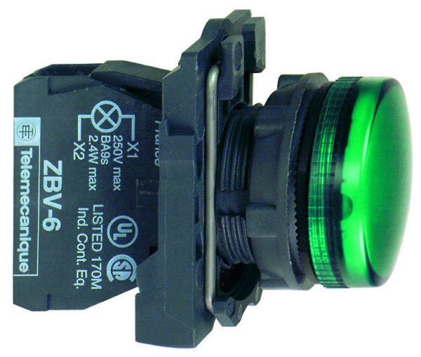 MERKKIVALO LED HARMONY XB5AVB3 LED 24V VIHREÄ