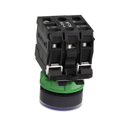 TASOVALOPAINIKE HARMONY XB5AW36B5 LED 24V SININEN