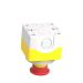 HÄTÄ-/SEIS PAINIKE HARMONY XALK178W3B140G 24VACDC NO+2NC