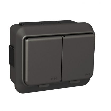 PISTORASIA EXXACT 2S/16A/IP44 PPR 2X ANT