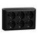 PISTORASIA ELKO RS16 6S/16A/250V/IP21 PPR MUS