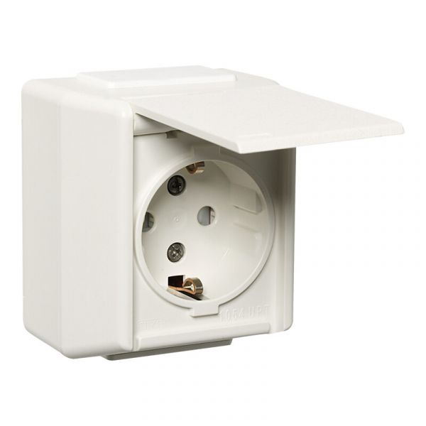 PISTORASIA ELKO RS16 1S/16A/250V/IP44 PPR VAL