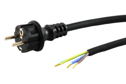 LIITOSJOHTO AXJO KABEL H05RN-F 3x1.0 SUORA SCH MU 5m