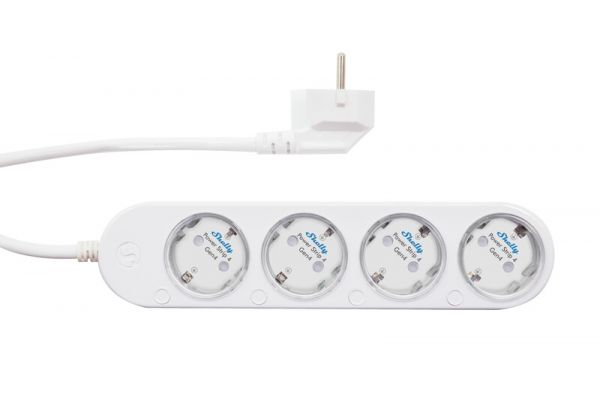 ÄLYPISTORASIA SHELLY SHELLY POWER STRIP GEN4 WHITE
