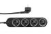 ÄLYPISTORASIA SHELLY SHELLY POWER STRIP GEN4 BLACK