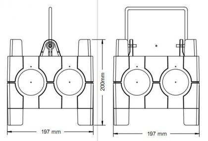 PISTORASIAKESKUS PCE 9030010 16A IP44 2CEE 4SCH